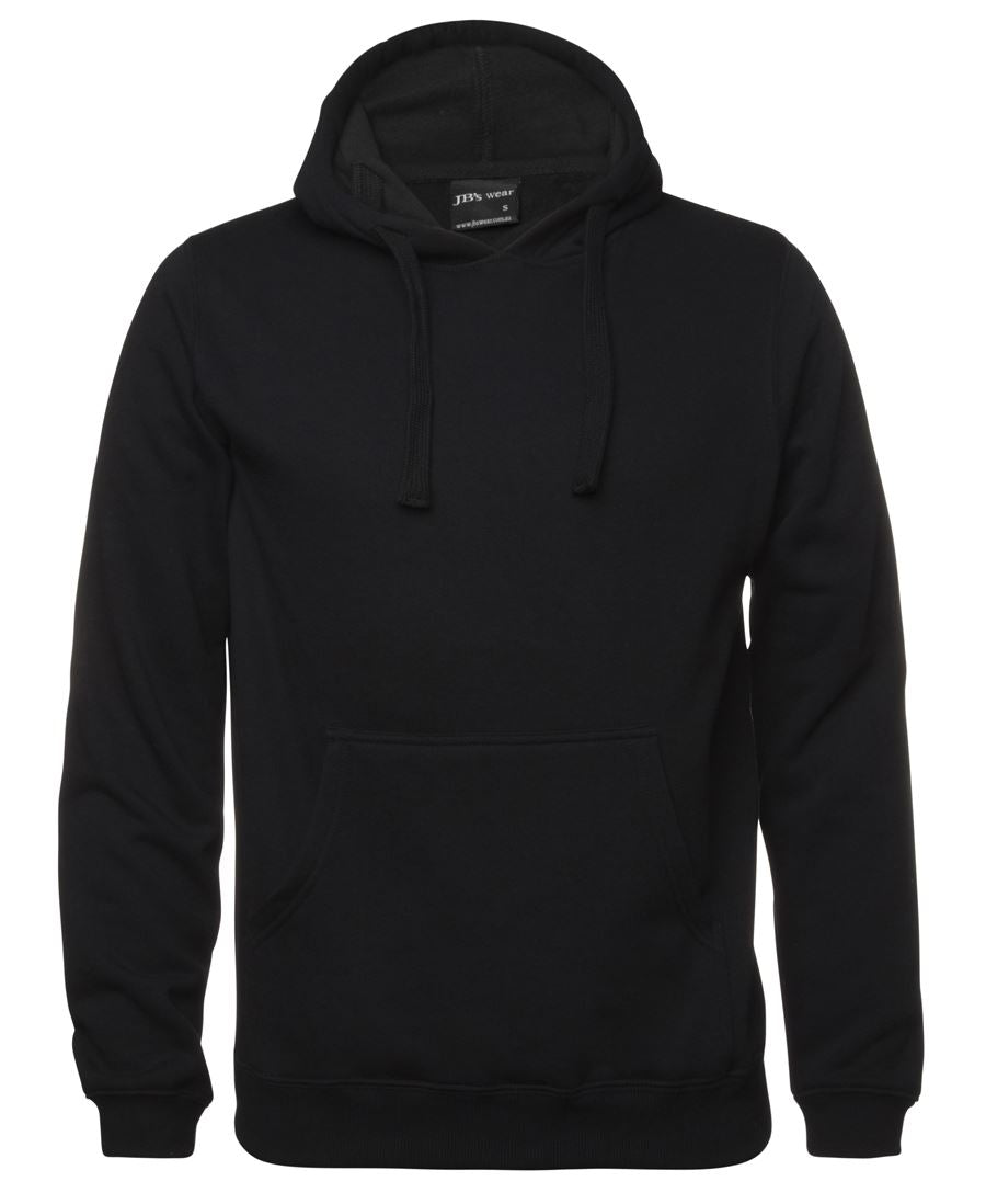 JB's P/C POP OVER HOODIE BLACK MARLE-2XS