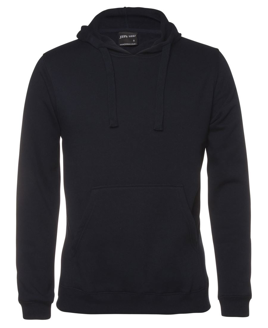 JB's P/C POP OVER HOODIE BLACK MARLE-2XS