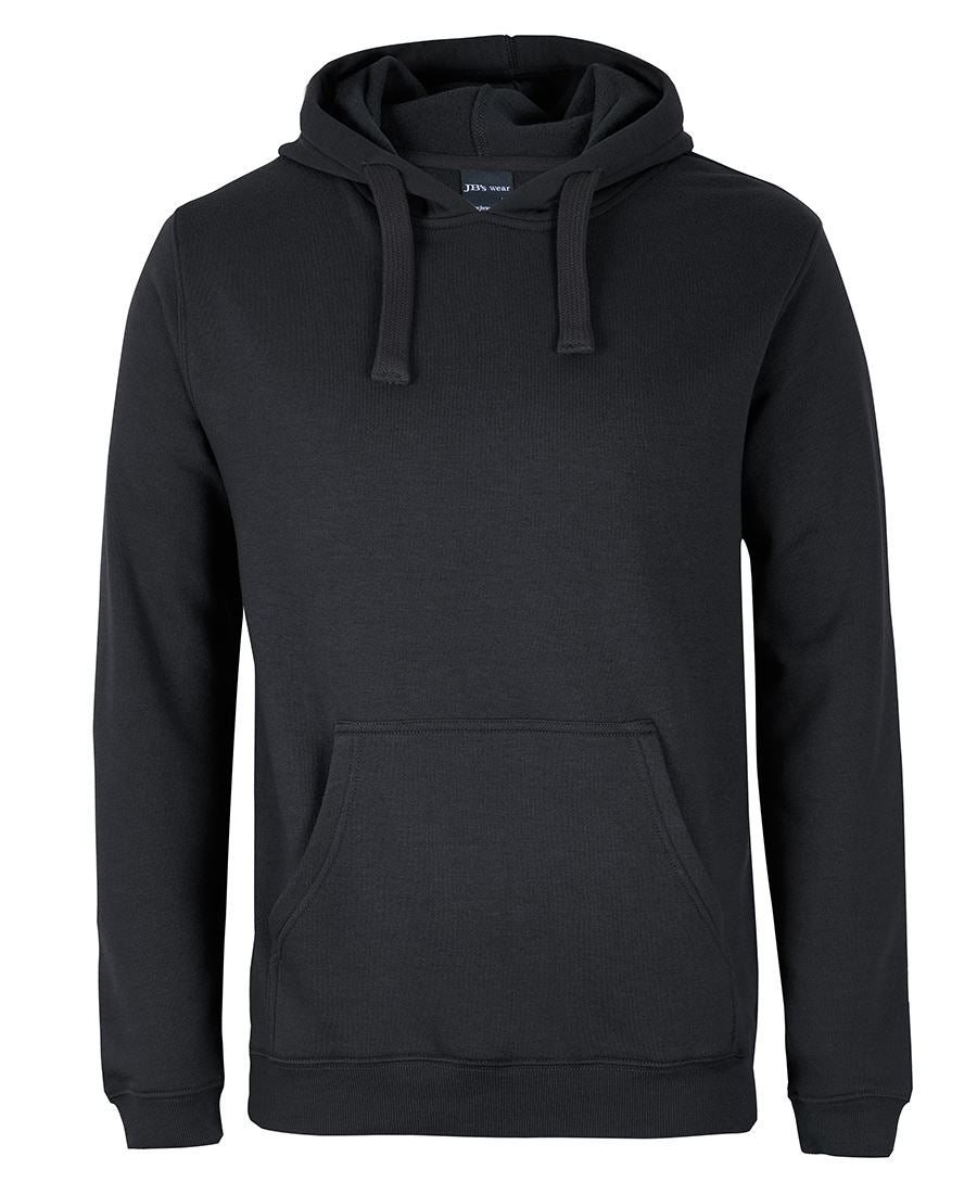 JB's P/C POP OVER HOODIE BLACK MARLE-2XS