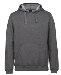 JB's P/C POP OVER HOODIE BLACK MARLE-2XS