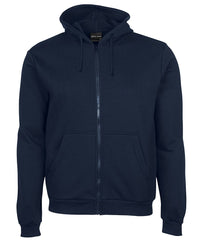 JB's P/C FULL ZIP HOODIE BLACK MARLE - 2XS