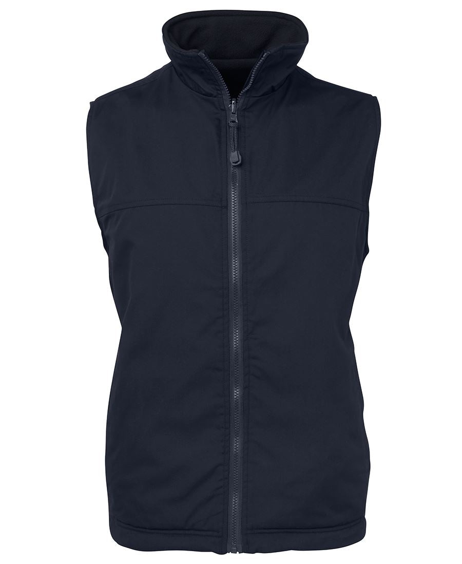 JB's REVERSIBLE VEST BLACK