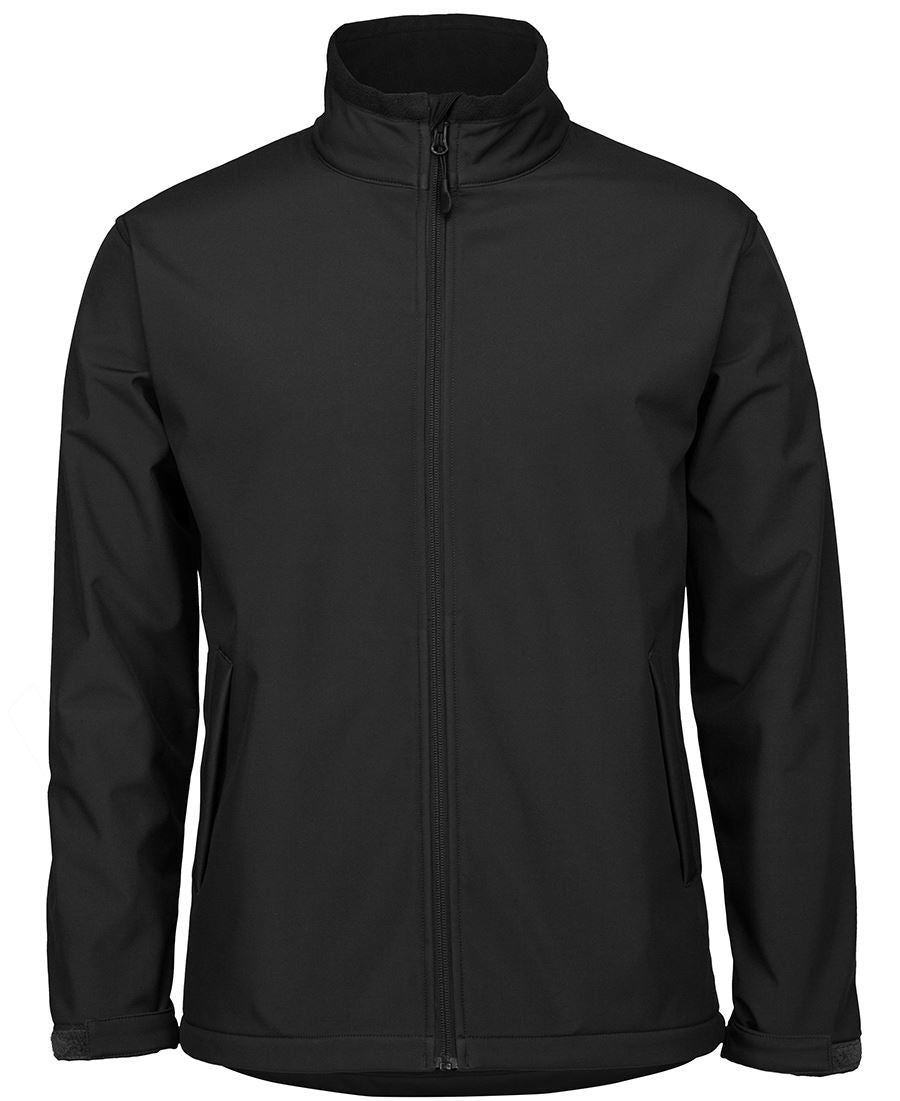 PDM THREE LAYER SOFTSHELL JACKET BLACK/RED