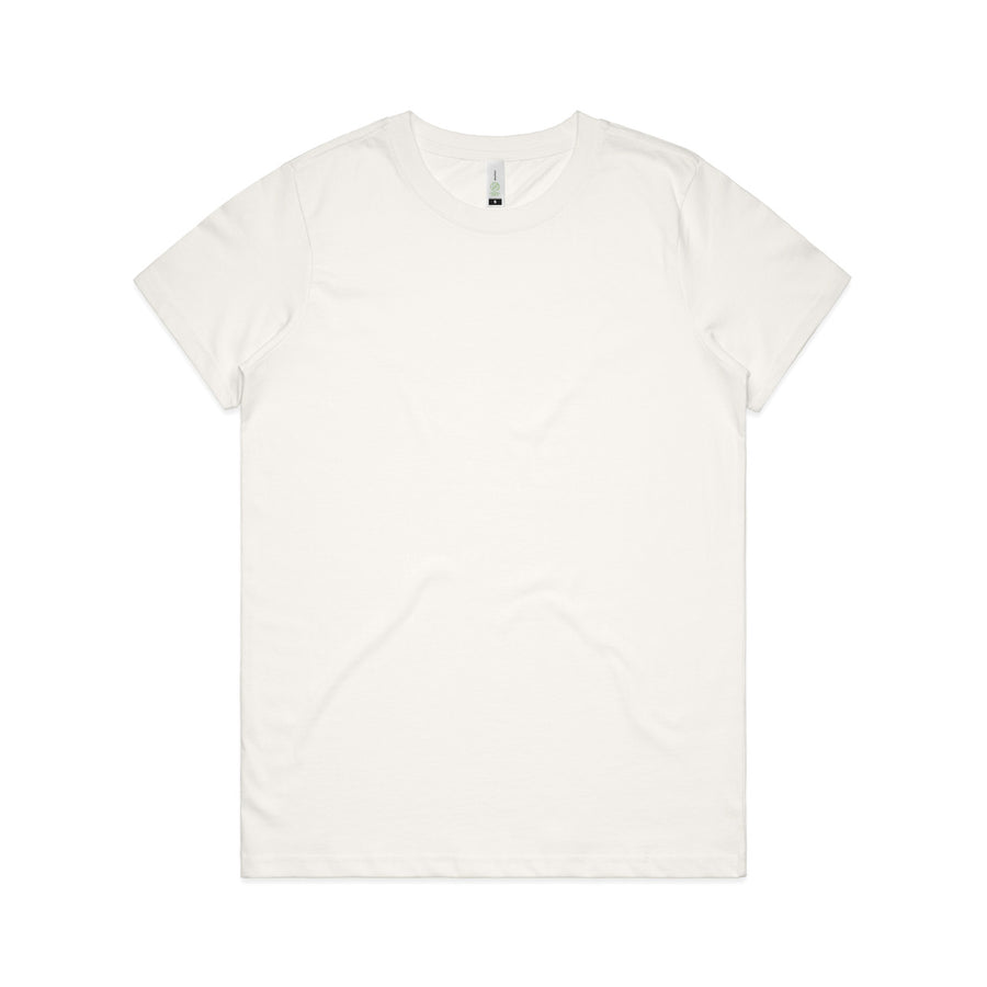 4001g maple organic tee natural