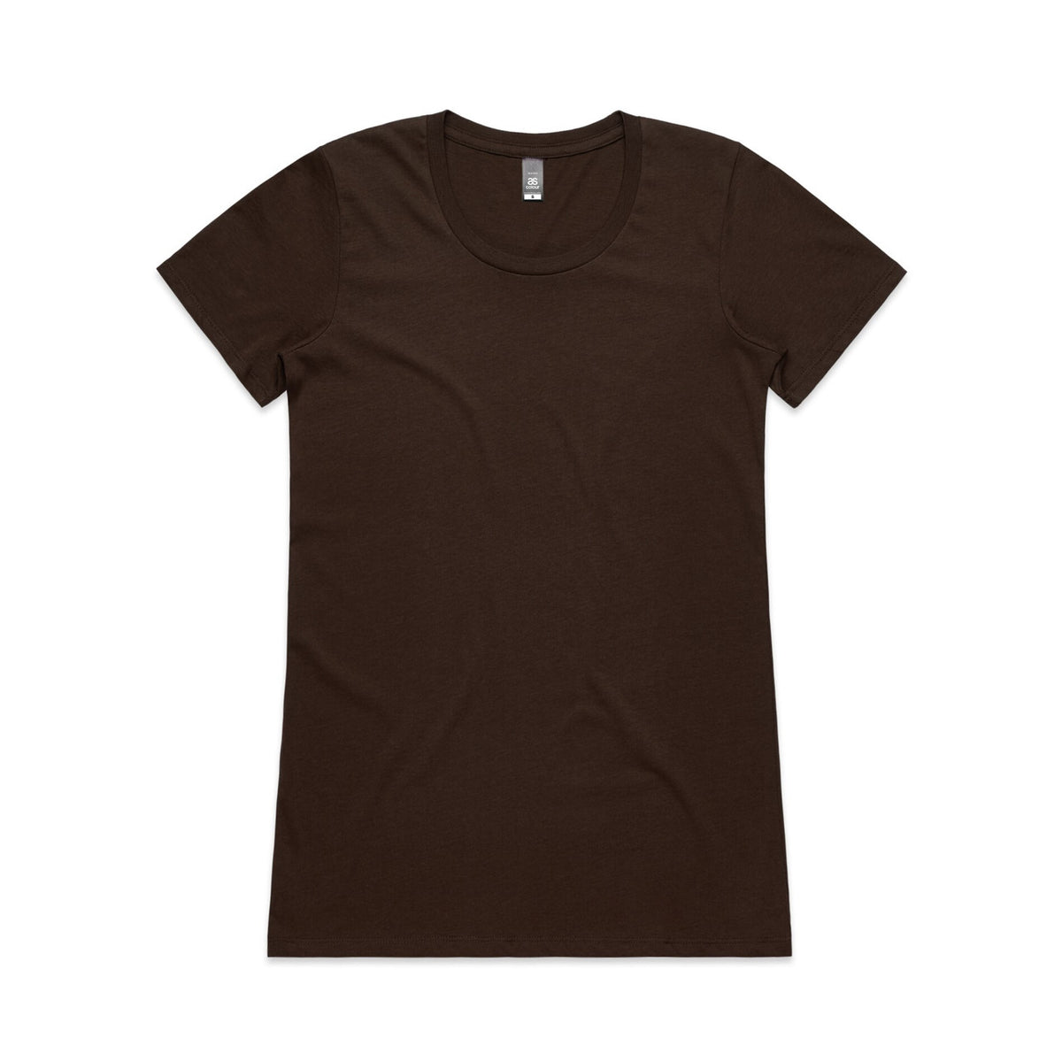 4002 wafer tee dark chocolate
