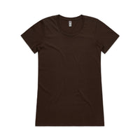 4002 wafer tee dark chocolate