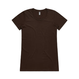 4002 wafer tee dark chocolate