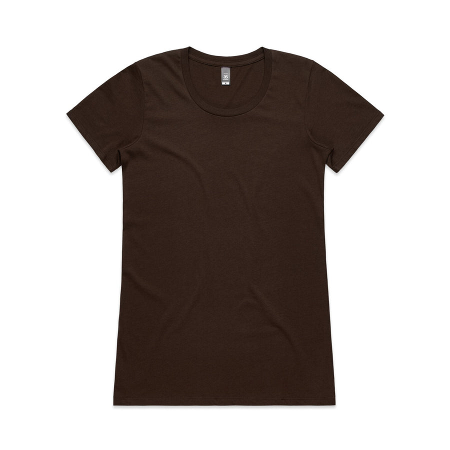 4002 wafer tee dark chocolate