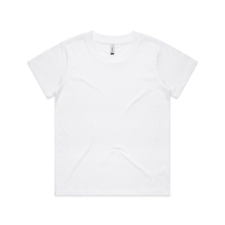 4003 cube tee white