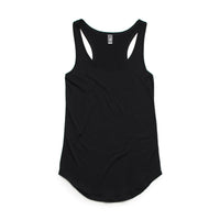 4007 dash racerback singlet black