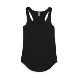 4007 dash racerback singlet black