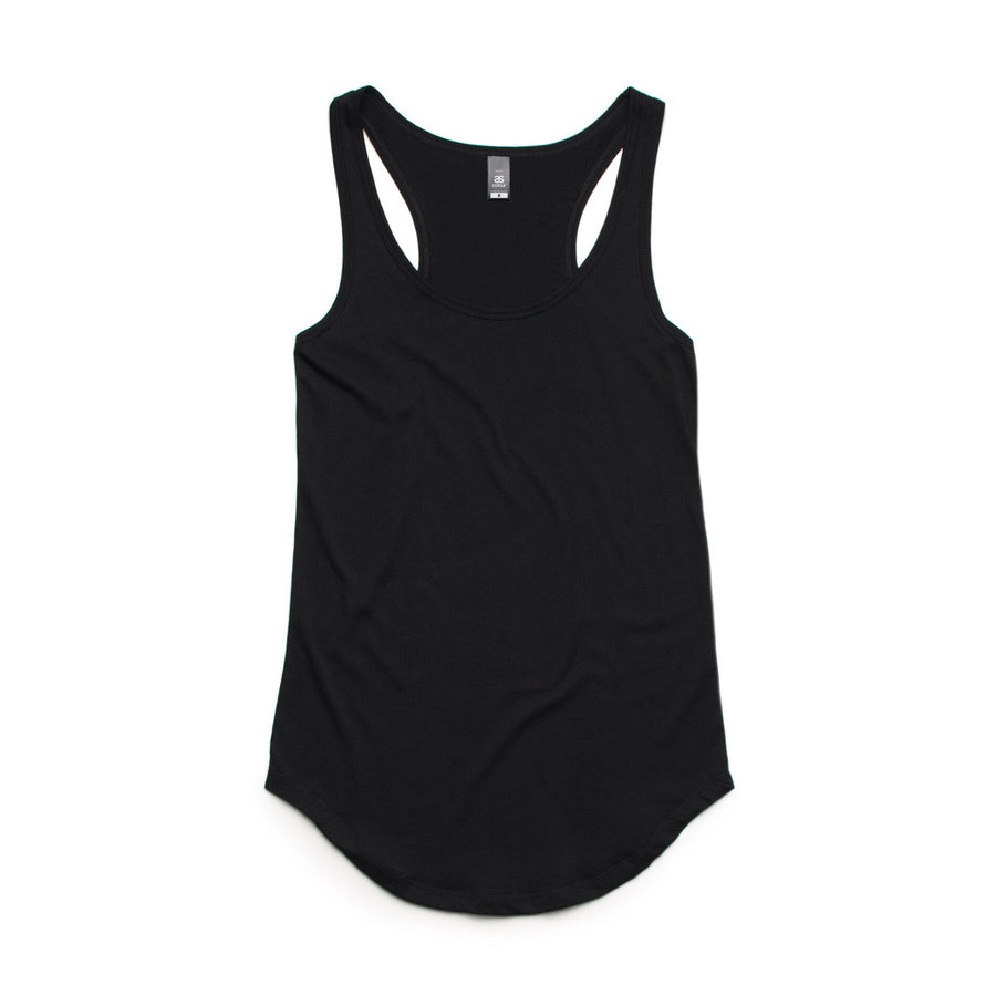 4007 dash racerback singlet black