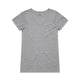 4010 bevel v neck tee grey marle