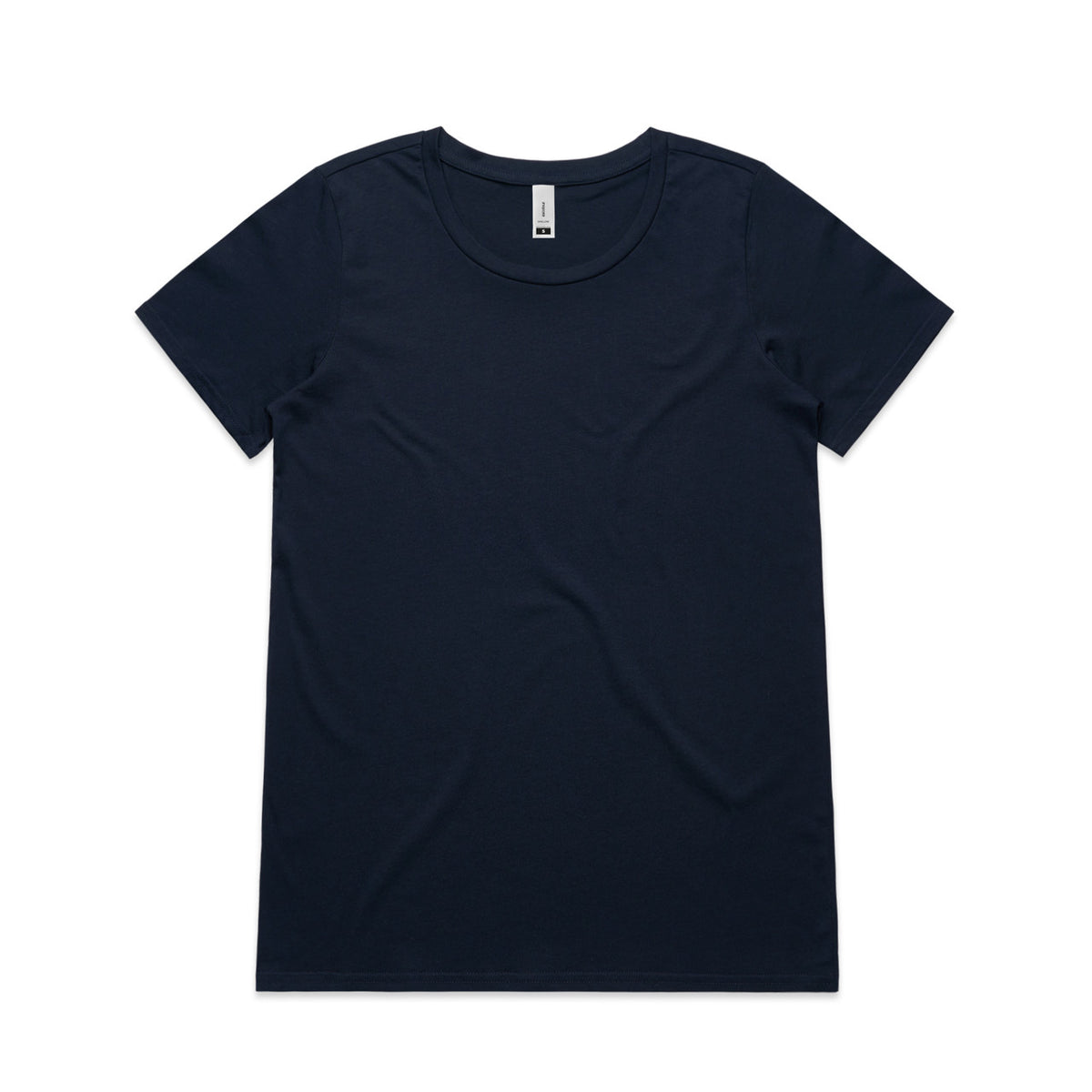 4011 shallow scoop tee navy