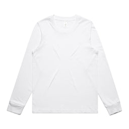 4020 maple ls tee white