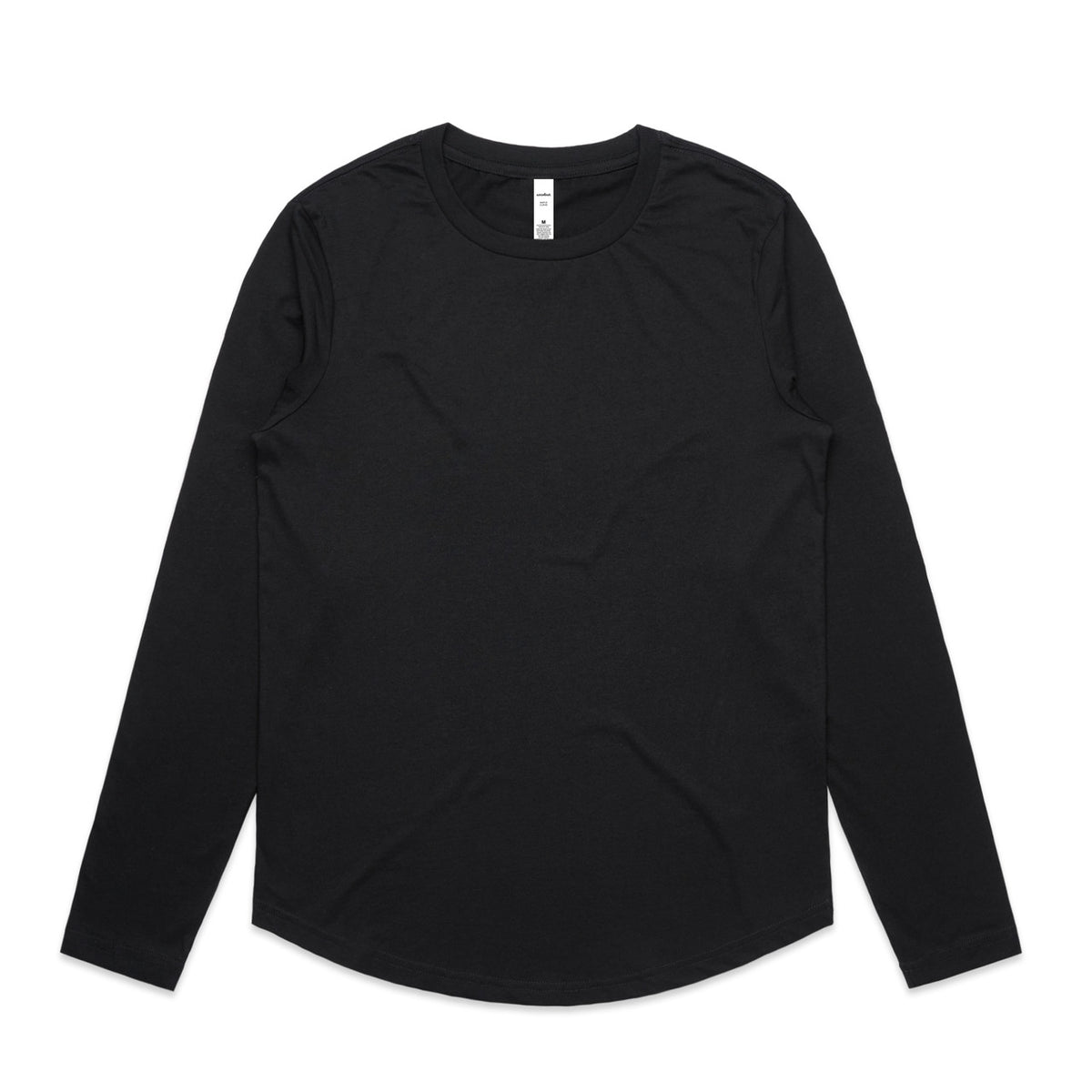 4021 wos maple curve ls tee black