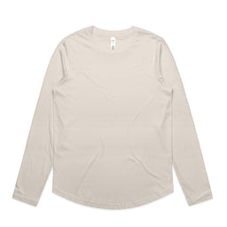4021 wos maple curve ls tee bone