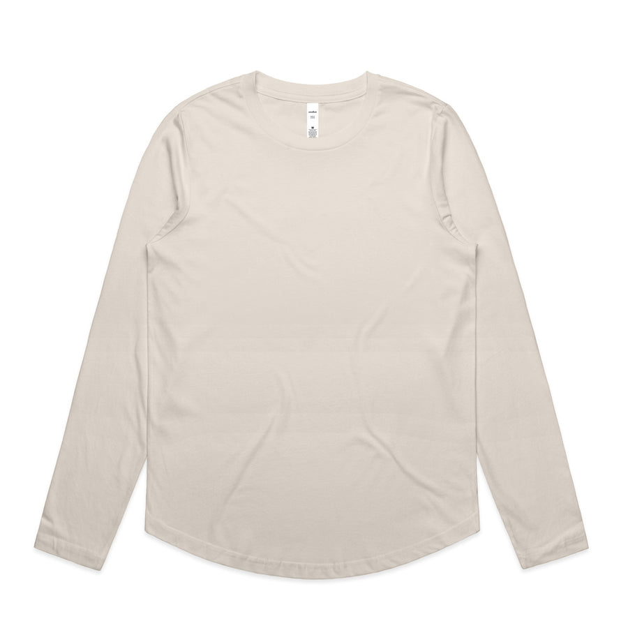 4021 wos maple curve ls tee bone