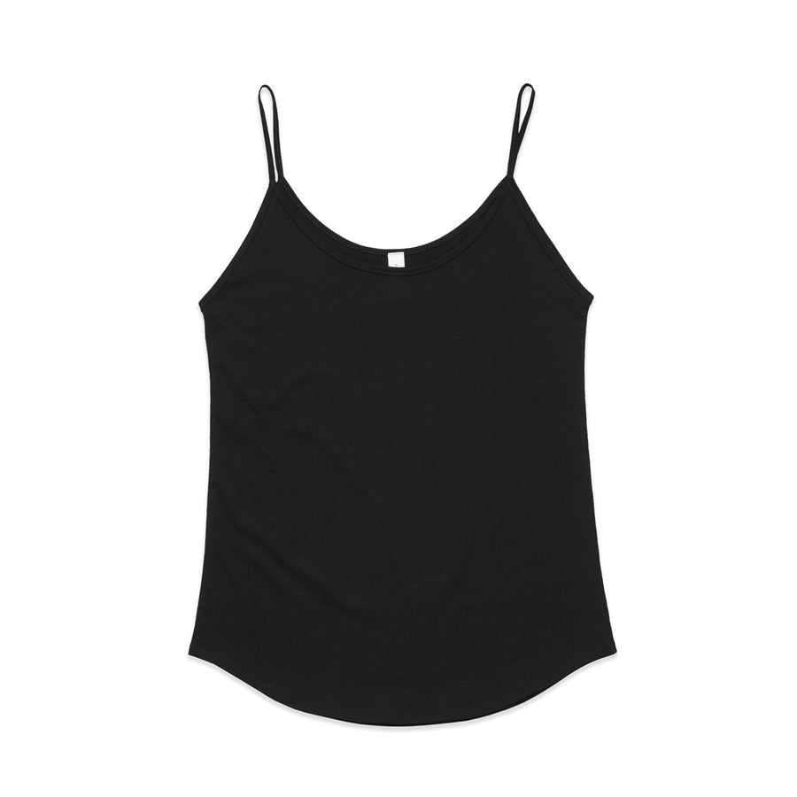 4022 pillar string singlet black