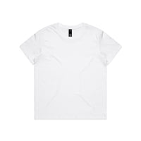 4025 maple minus tee white