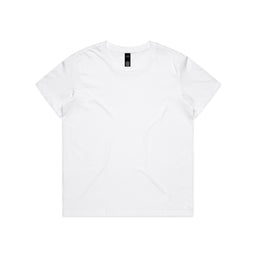 4025 maple minus tee white