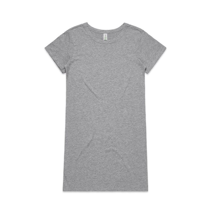 4028 mika organic ss dress grey marle