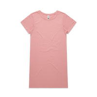 4028 mika organic ss dress rose