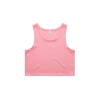 4031 crop singlet bubblegum
