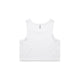 4031 crop singlet white