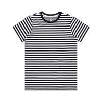 4037 maple stripe tee black/white