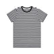 4037 maple stripe tee black/white