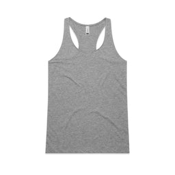 4044 balance racerback singlet grey marle