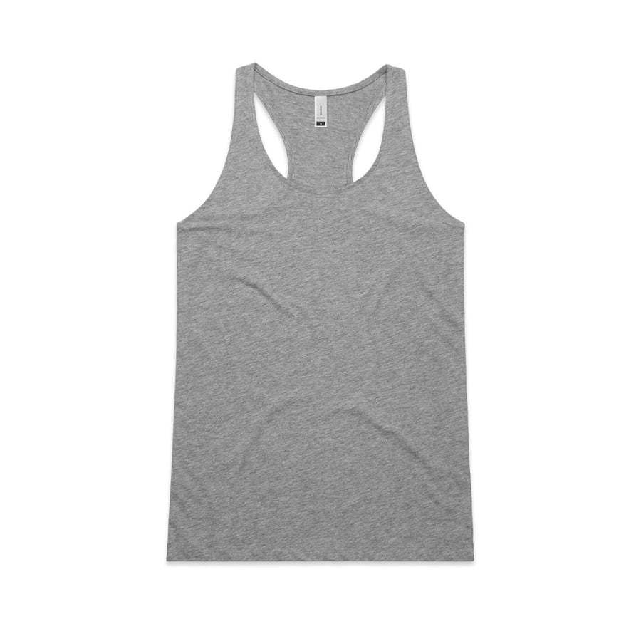 4044 balance racerback singlet grey marle