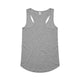 4045 yes racerback singlet grey marle