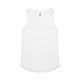 4045 yes racerback singlet white