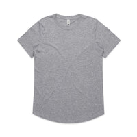4052 wos drop tee grey marle
