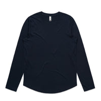 4055 curve ls tee navy