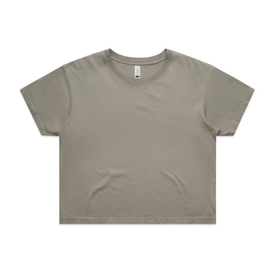 4062f faded crop tee faded dust