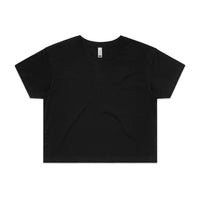 4062 crop tee black