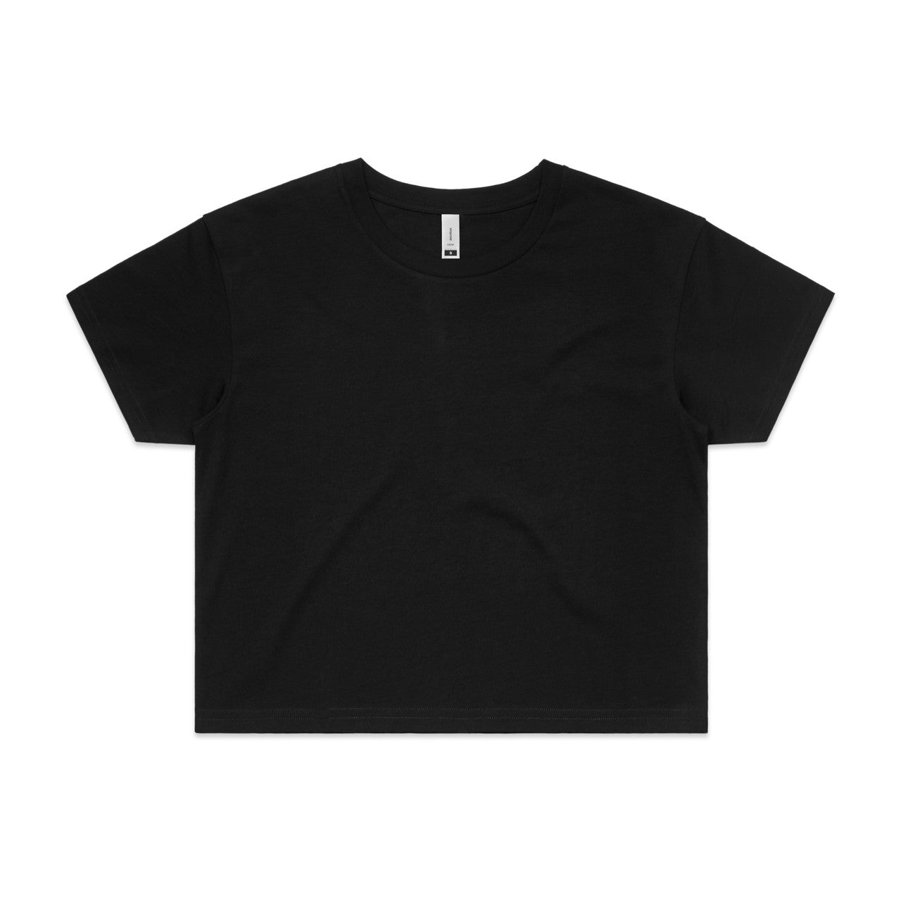 4062 crop tee black