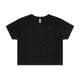 4062 crop tee black