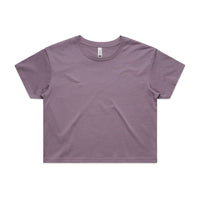4062 crop tee mauve