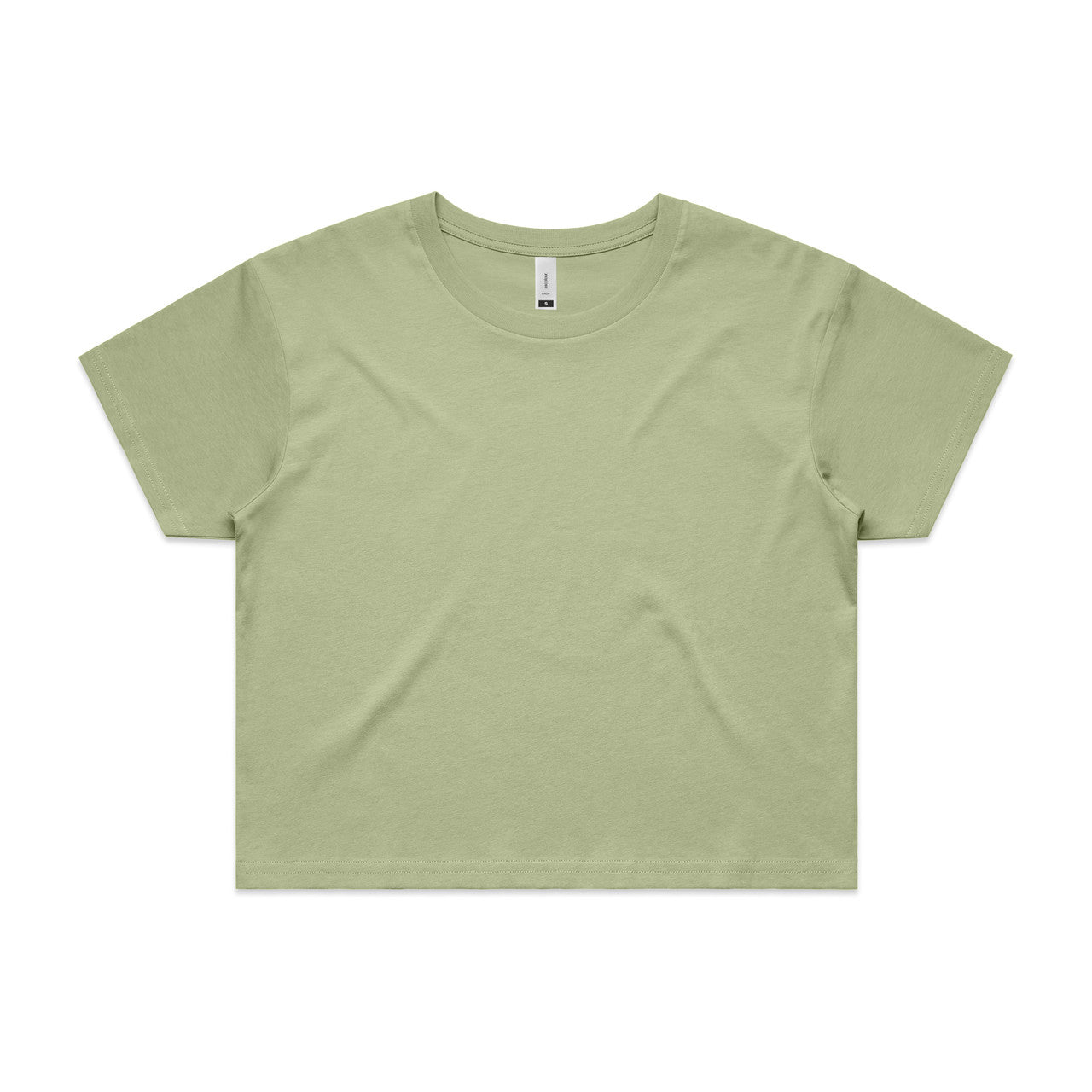 4062 crop tee pistachio