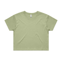 4062 crop tee pistachio