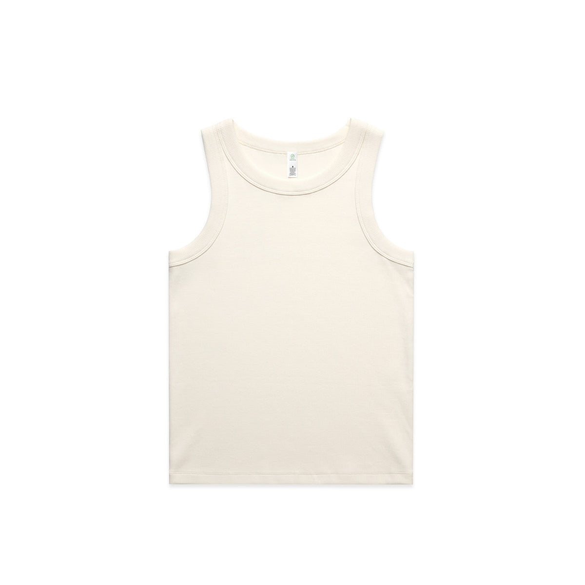 4063g organic rib tank ecru