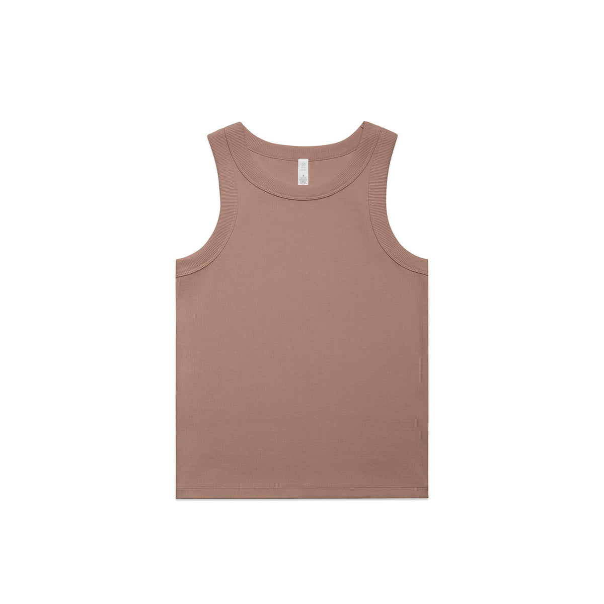 4063g organic rib tank hazy pink
