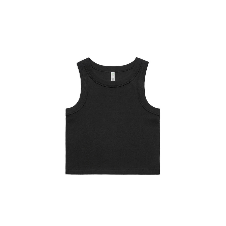 4064g organic rib crop tank black