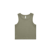 4064g organic rib crop tank eucalyptus