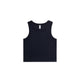 4064g organic rib crop tank navy