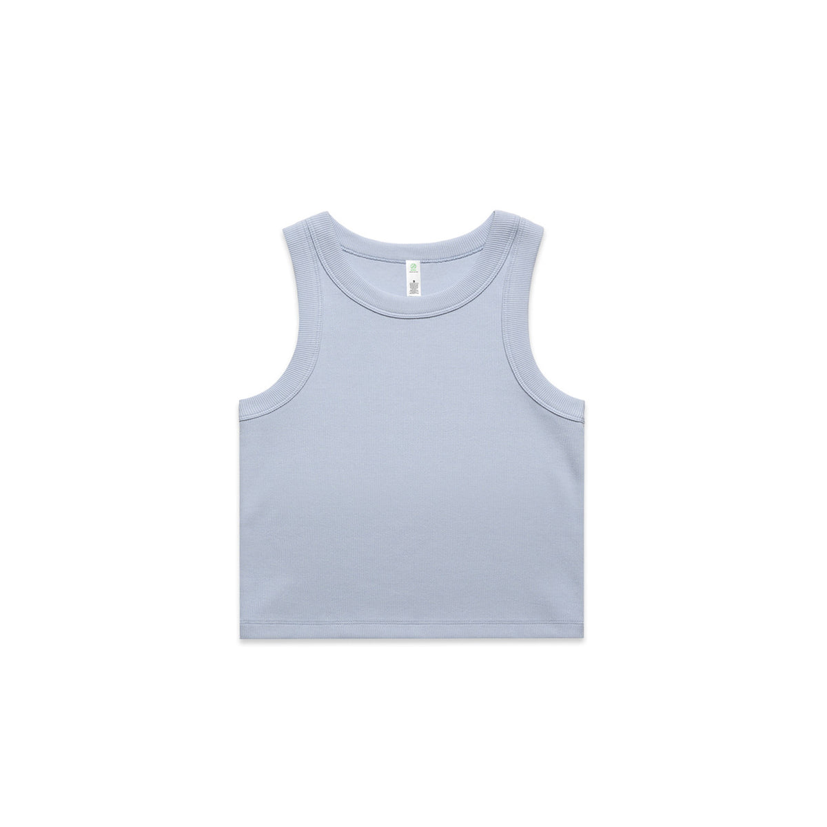 4064g organic rib crop tank powder